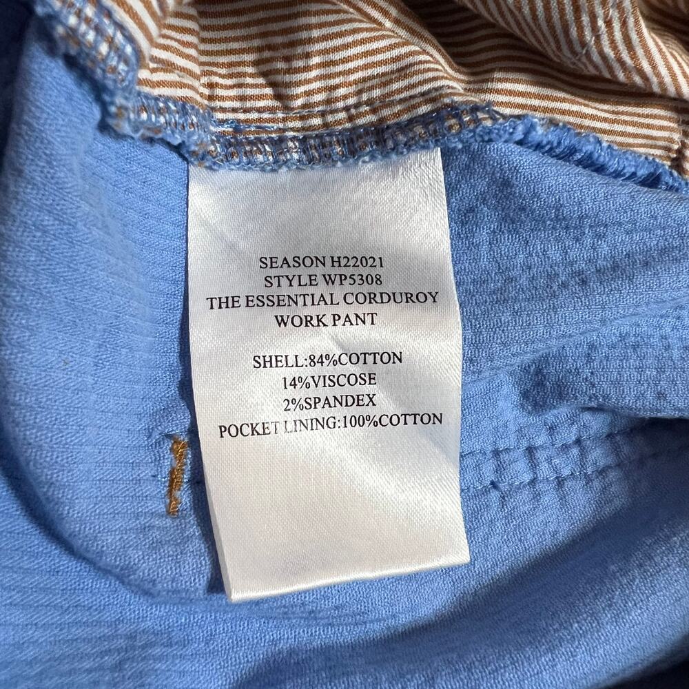 Wildfang The Essential Corduroy Work Pant Size S Double Knee Carpenter Loop - Picture 9 of 12